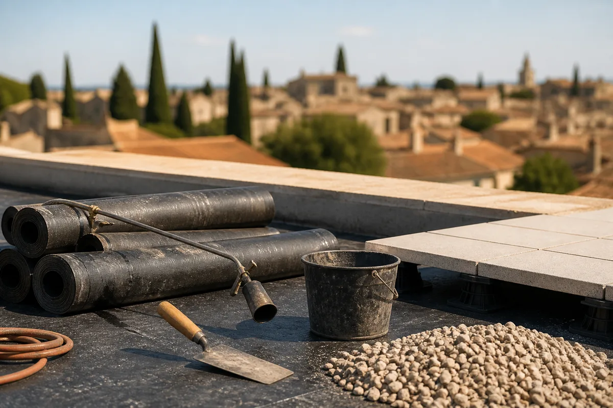 Isolation d'un toit-terrasse : techniques, épaisseurs et prix constatés